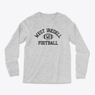 West Iredell High School Classic Football Light Soft Long Sleeve T-Shirt