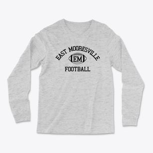 East Mooresville High School Classic Football Light Soft Long Sleeve T-Shirt