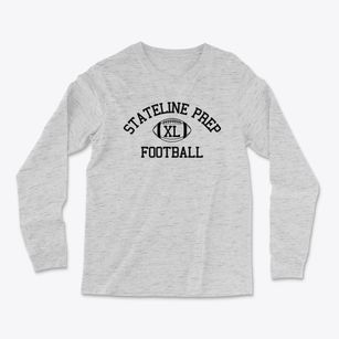 Stateline College Prep Classic Football Light Soft Long Sleeve T-Shirt