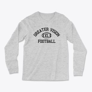 Greater Vision Academy Classic Football Light Soft Long Sleeve T-Shirt