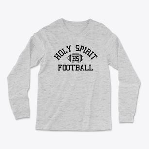 Holy Spirit School Classic Football Light Soft Long Sleeve T-Shirt