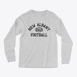 New Albany Intermediate School Classic Football Light Soft Long Sleeve T-Shirt