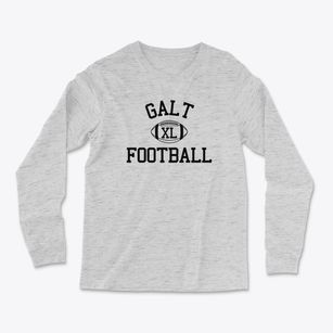 Galt High School Classic Football Light Soft Long Sleeve T-Shirt