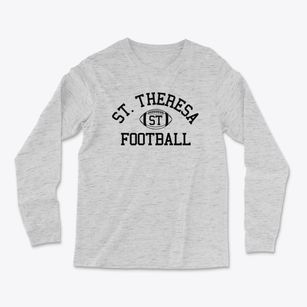 Saint Theresa School Classic Football Light Soft Long Sleeve T-Shirt