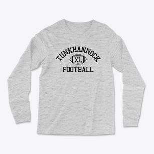 Tunkhannock High School Classic Football Light Soft Long Sleeve T-Shirt