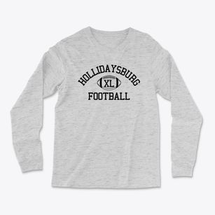 Hollidaysburg Junior High School Classic Football Light Soft Long Sleeve T-Shirt