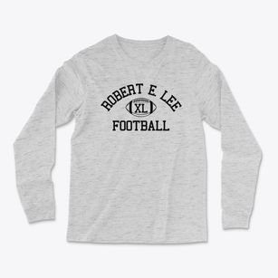 Robert E. Lee High School Classic Football Light Soft Long Sleeve T-Shirt