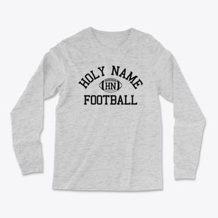 Holy Name School Classic Football Light Soft Long Sleeve T-Shirt