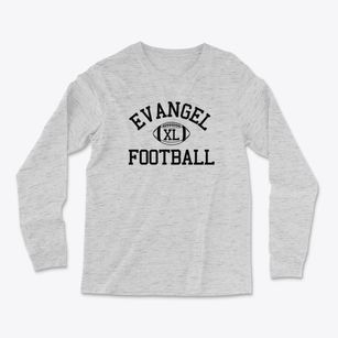 Evangel Christian School Classic Football Light Soft Long Sleeve T-Shirt