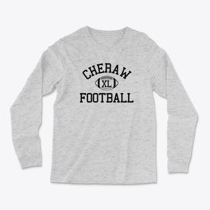 Cheraw High School Classic Football Light Soft Long Sleeve T-Shirt