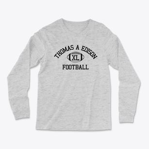 Thomas A Edison Environmental Science Classic Football Light Soft Long Sleeve T-Shirt
