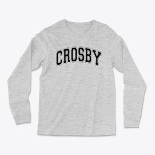 Crosby High School Varsity Arch Light Soft Long Sleeve T-Shirt