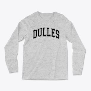 Dulles Elementary School Varsity Arch Light Soft Long Sleeve T-Shirt