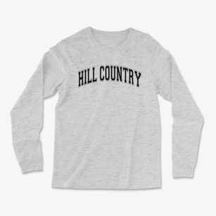 Hill Country Elementary School Varsity Arch Light Soft Long Sleeve T-Shirt