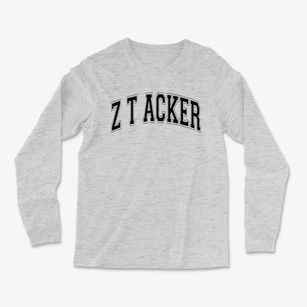 Z T Acker Elementary School Varsity Arch Light Soft Long Sleeve T-Shirt