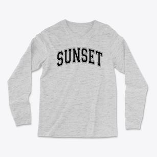 Sunset Primary School Varsity Arch Light Soft Long Sleeve T-Shirt