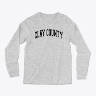 Clay County Middle School Varsity Arch Light Soft Long Sleeve T-Shirt