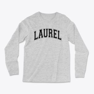 Laurel Elementary School Varsity Arch Light Soft Long Sleeve T-Shirt