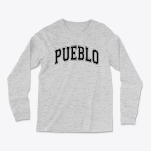 Pueblo Elementary School Varsity Arch Light Soft Long Sleeve T-Shirt