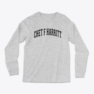 Chet F Harritt Elementary School Varsity Arch Light Soft Long Sleeve T-Shirt