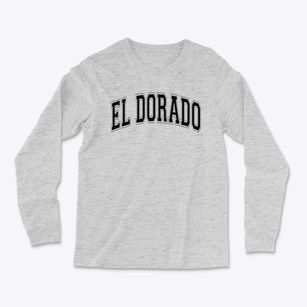 El Dorado Elementary School Varsity Arch Light Soft Long Sleeve T-Shirt