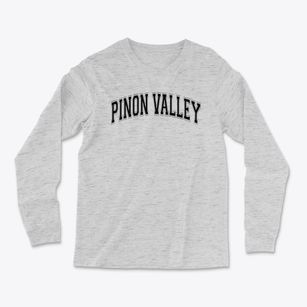 Pinon Valley Elementary School Varsity Arch Light Soft Long Sleeve T-Shirt