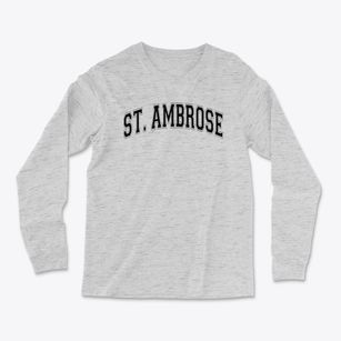 Saint Ambrose School Varsity Arch Light Soft Long Sleeve T-Shirt