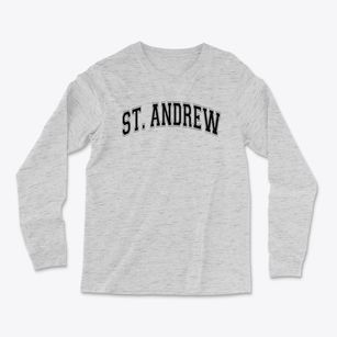 Saint Andrew Elementary School Varsity Arch Light Soft Long Sleeve T-Shirt