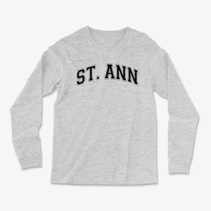 Saint Ann School Varsity Arch Light Soft Long Sleeve T-Shirt