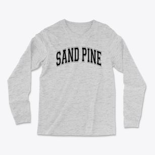Sand Pine Elementary School Varsity Arch Light Soft Long Sleeve T-Shirt