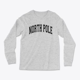 North Pole Christian School Varsity Arch Light Soft Long Sleeve T-Shirt