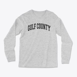 Gulf County Adult School Varsity Arch Light Soft Long Sleeve T-Shirt
