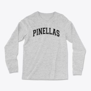 Pinellas Secondary School Varsity Arch Light Soft Long Sleeve T-Shirt