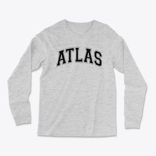 Atlas Elementary School Varsity Arch Light Soft Long Sleeve T-Shirt