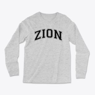 Zion Lutheran School Varsity Arch Light Soft Long Sleeve T-Shirt