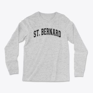 Saint Bernard School Varsity Arch Light Soft Long Sleeve T-Shirt