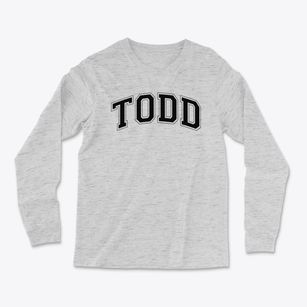 Todd Academy Varsity Arch Light Soft Long Sleeve T-Shirt