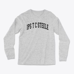 Ips T C Steele School #98 Varsity Arch Light Soft Long Sleeve T-Shirt
