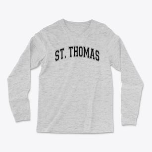 Saint Thomas Aquinas School Varsity Arch Light Soft Long Sleeve T-Shirt