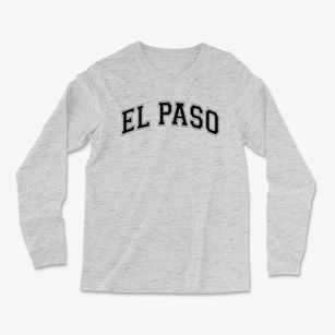 El Paso Elementary School Varsity Arch Light Soft Long Sleeve T-Shirt