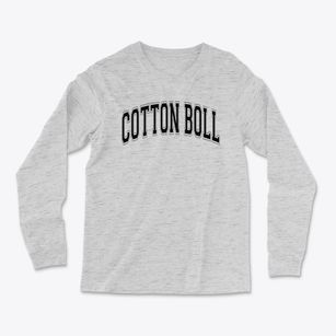 Cotton Boll Elementary School Varsity Arch Light Soft Long Sleeve T-Shirt