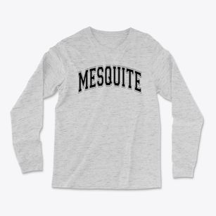 Mesquite Junior High School Varsity Arch Light Soft Long Sleeve T-Shirt