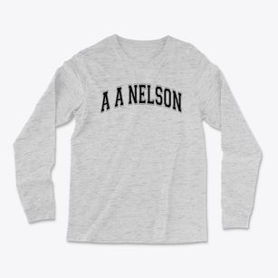 A A Nelson Elementary School Varsity Arch Light Soft Long Sleeve T-Shirt