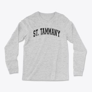 Saint Tammany Junior High School Varsity Arch Light Soft Long Sleeve T-Shirt