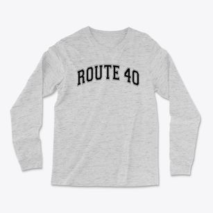 Route 40 Elementary School Varsity Arch Light Soft Long Sleeve T-Shirt