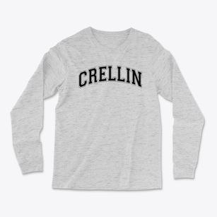 Crellin Elementary School Varsity Arch Light Soft Long Sleeve T-Shirt