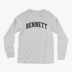 Bennett Elementary School Varsity Arch Light Soft Long Sleeve T-Shirt
