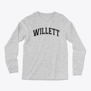 Willett Elementary School Varsity Arch Light Soft Long Sleeve T-Shirt