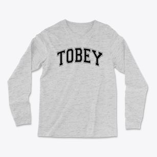 Tobey Elementary School Varsity Arch Light Soft Long Sleeve T-Shirt