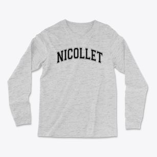 Nicollet Public School Varsity Arch Light Soft Long Sleeve T-Shirt